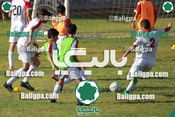 جلسه تمرینی تیم فوتبال نوجوانان آکادمی کیا