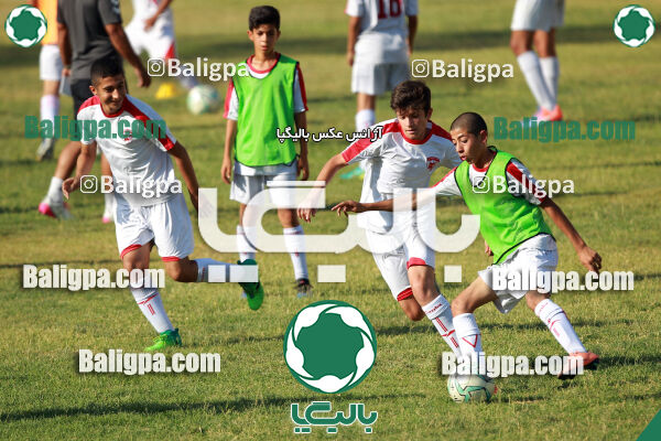 جلسه تمرینی تیم فوتبال نوجوانان آکادمی کیا