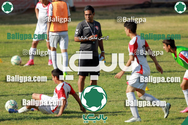 جلسه تمرینی تیم فوتبال نوجوانان آکادمی کیا