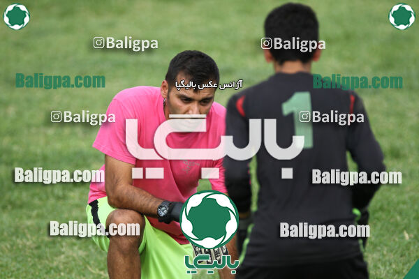 جلسه تمرینی تیم فوتبال نوجوانان آکادمی کیا