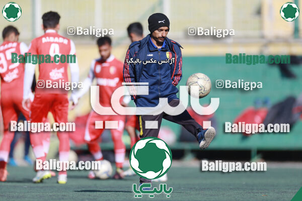 جلسه تمرینی تیم فوتبال امید البدر