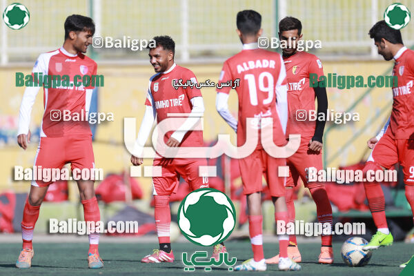 جلسه تمرینی تیم فوتبال امید البدر