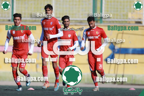 جلسه تمرینی تیم فوتبال امید البدر