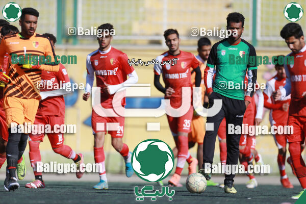 جلسه تمرینی تیم فوتبال امید البدر