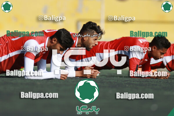 جلسه تمرینی تیم فوتبال امید البدر