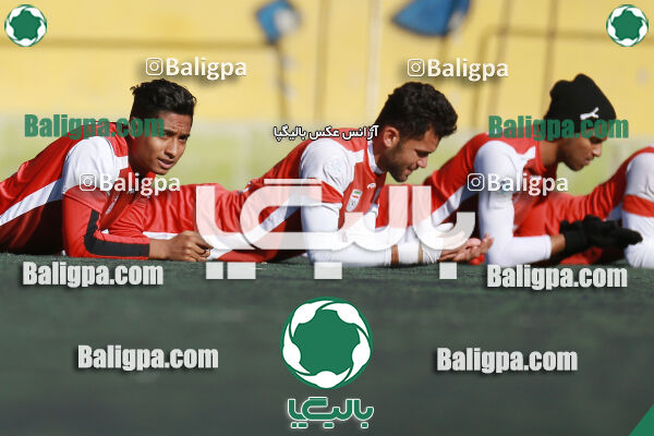 جلسه تمرینی تیم فوتبال امید البدر