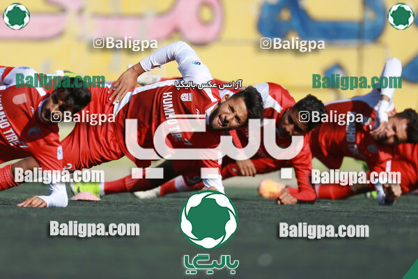 جلسه تمرینی تیم فوتبال امید البدر