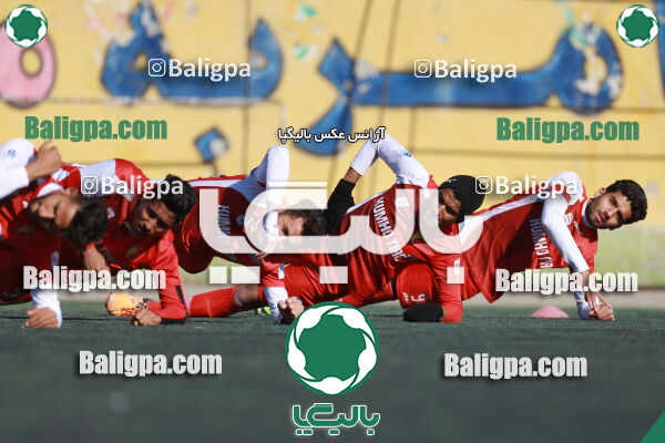 جلسه تمرینی تیم فوتبال امید البدر
