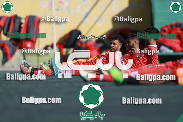 جلسه تمرینی تیم فوتبال امید البدر