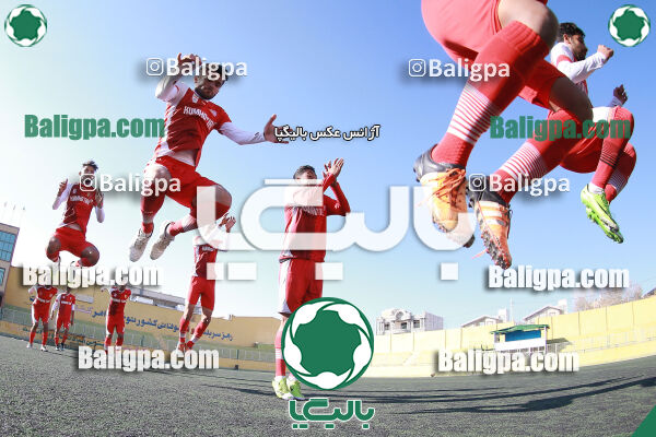 جلسه تمرینی تیم فوتبال امید البدر