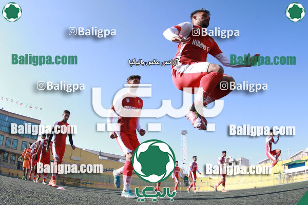جلسه تمرینی تیم فوتبال امید البدر