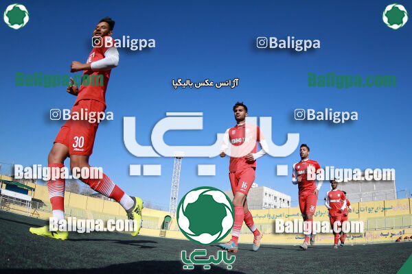 جلسه تمرینی تیم فوتبال امید البدر