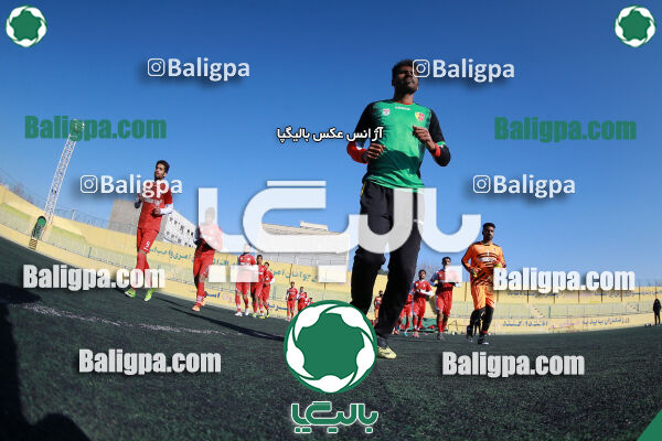 جلسه تمرینی تیم فوتبال امید البدر