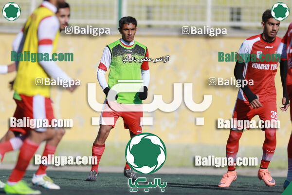 جلسه تمرینی تیم فوتبال امید البدر