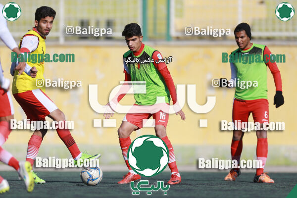 جلسه تمرینی تیم فوتبال امید البدر
