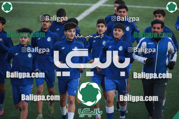 جلسه تمرینی تیم فوتبال استقلال