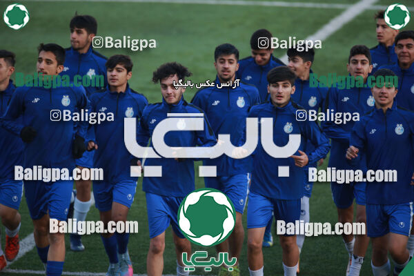 جلسه تمرینی تیم فوتبال استقلال