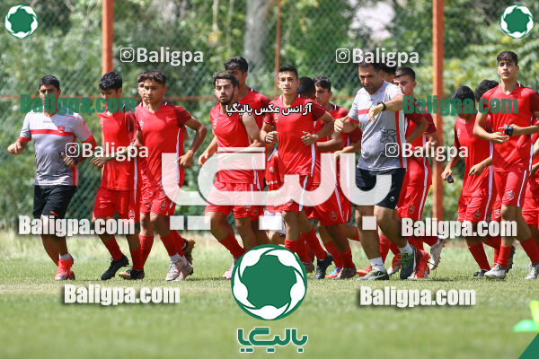 جلسه تمرینی تیم فوتبال پرسپولیس