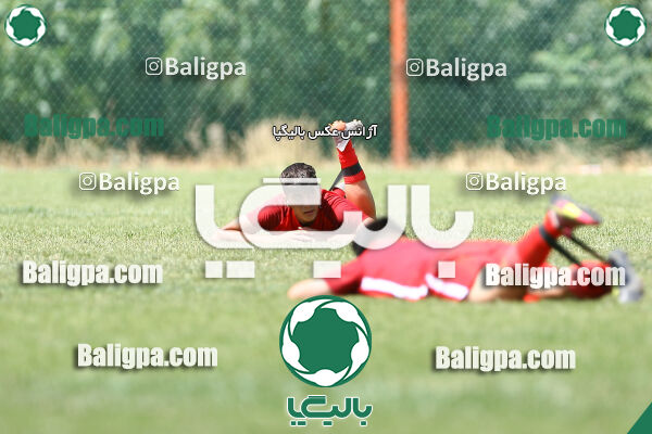 جلسه تمرینی تیم فوتبال پرسپولیس