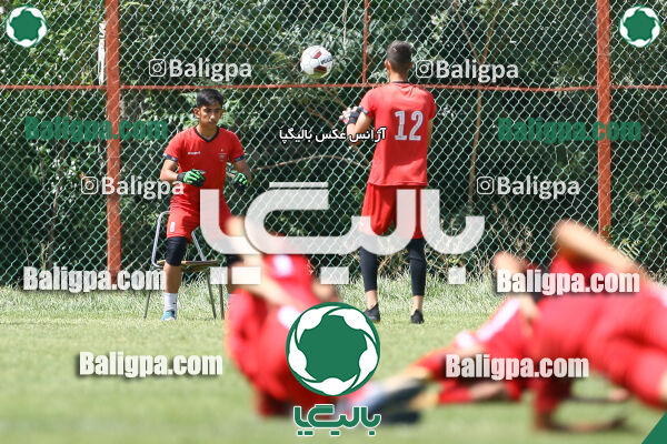 جلسه تمرینی تیم فوتبال پرسپولیس