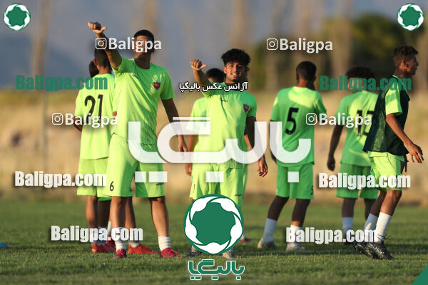 جلسه تمرینی تیم فوتبال پرسپولیس