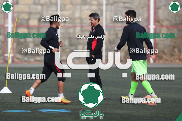 جلسه تمرینی تیم فوتبال پرسپولیس