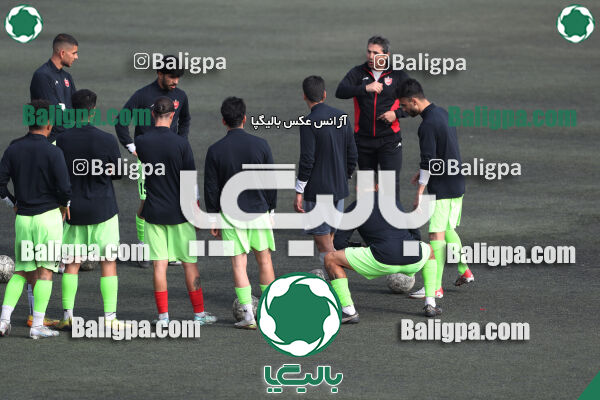جلسه تمرینی تیم فوتبال پرسپولیس