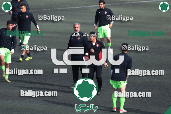 جلسه تمرینی تیم فوتبال پرسپولیس