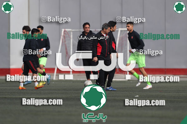 جلسه تمرینی تیم فوتبال پرسپولیس