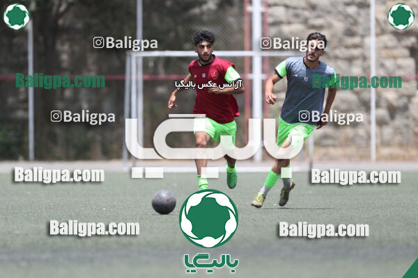 جلسه تمرینی تیم فوتبال پرسپولیس