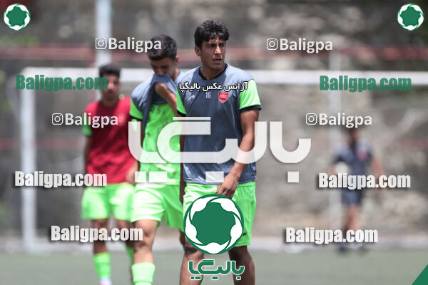 جلسه تمرینی تیم فوتبال پرسپولیس