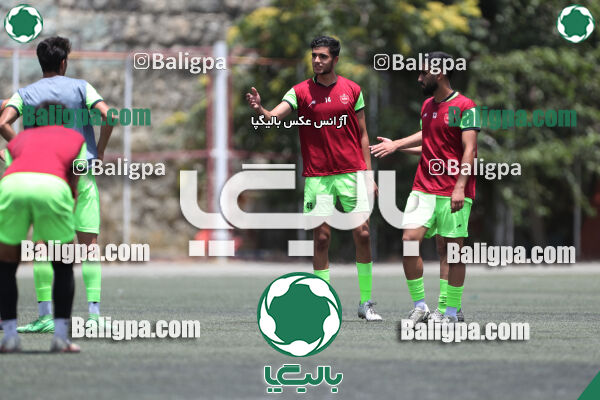 جلسه تمرینی تیم فوتبال پرسپولیس