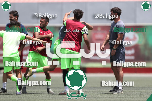 جلسه تمرینی تیم فوتبال پرسپولیس