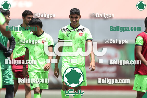جلسه تمرینی تیم فوتبال پرسپولیس