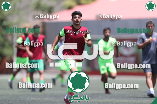 جلسه تمرینی تیم فوتبال پرسپولیس