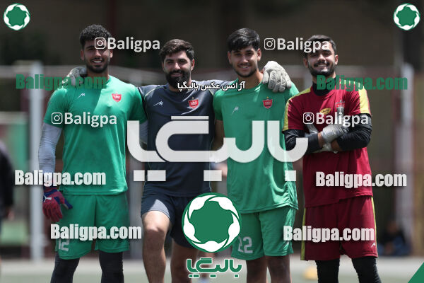 جلسه تمرینی تیم فوتبال پرسپولیس