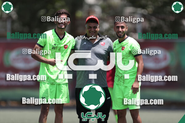 جلسه تمرینی تیم فوتبال پرسپولیس