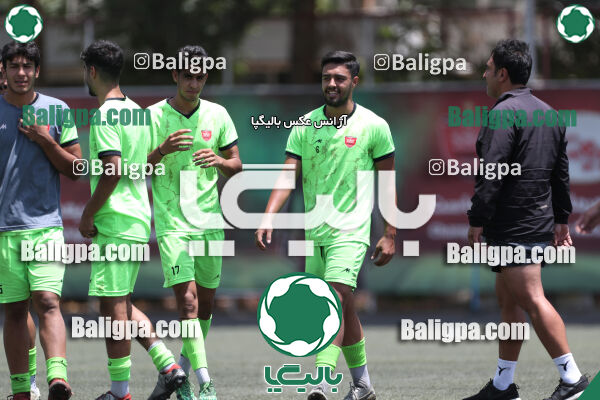 جلسه تمرینی تیم فوتبال پرسپولیس