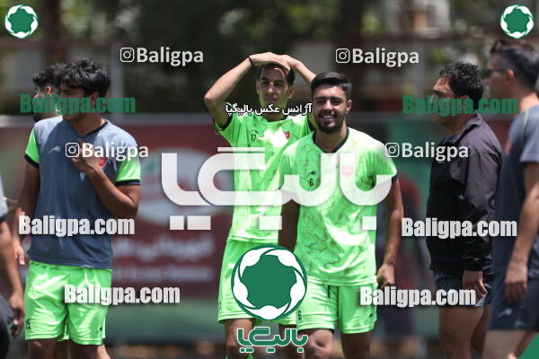 جلسه تمرینی تیم فوتبال پرسپولیس