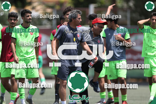 جلسه تمرینی تیم فوتبال پرسپولیس