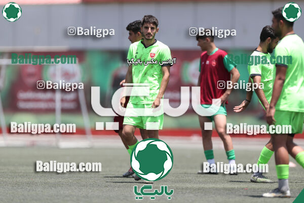 جلسه تمرینی تیم فوتبال پرسپولیس