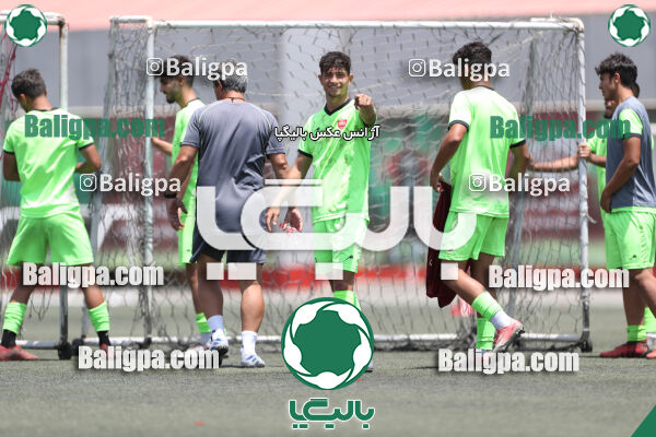 جلسه تمرینی تیم فوتبال پرسپولیس