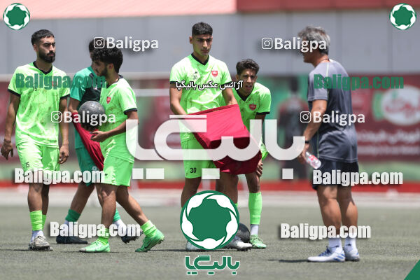 جلسه تمرینی تیم فوتبال پرسپولیس