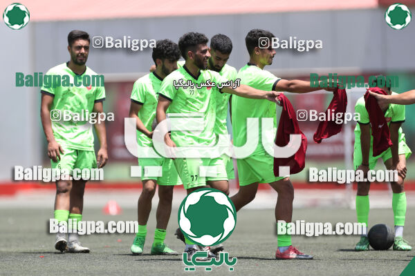 جلسه تمرینی تیم فوتبال پرسپولیس