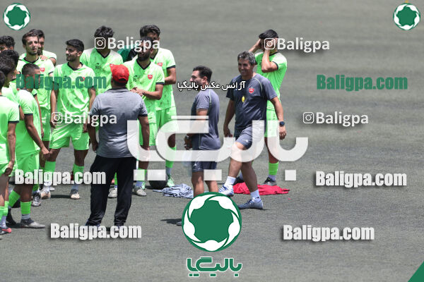 جلسه تمرینی تیم فوتبال پرسپولیس
