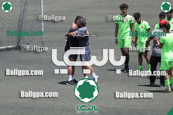 جلسه تمرینی تیم فوتبال پرسپولیس