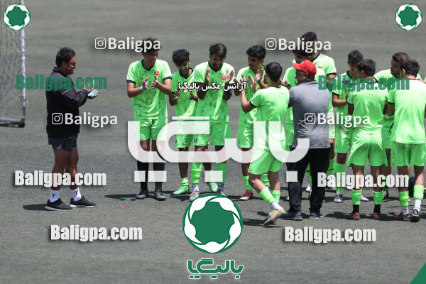 جلسه تمرینی تیم فوتبال پرسپولیس