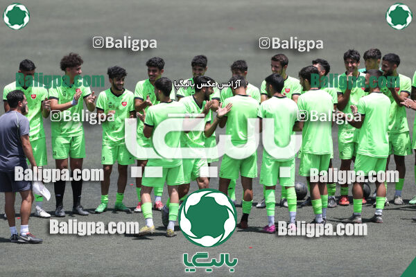 جلسه تمرینی تیم فوتبال پرسپولیس
