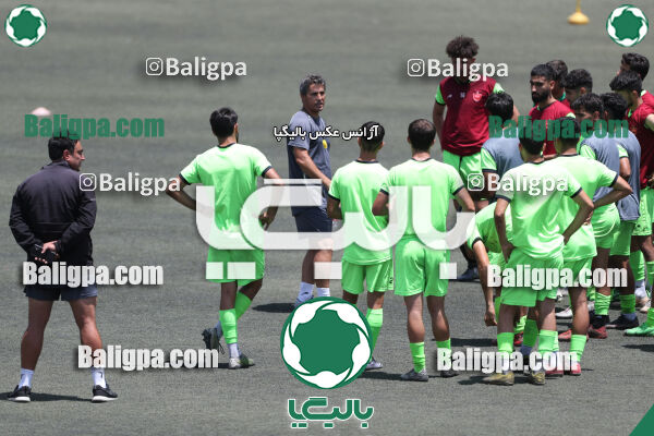 جلسه تمرینی تیم فوتبال پرسپولیس
