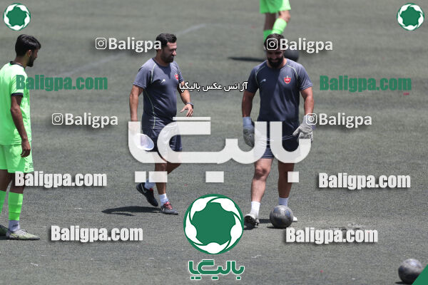 جلسه تمرینی تیم فوتبال پرسپولیس